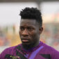 YAMOUSSOUKRO, IVORY COAST - JANUARY 19: Andre Onana Onana of Cameroon prior to the TotalEnergies CAF Africa Cup of Nations group stage match between Senegal and Cameroon at Stade Charles Konan Banny de Yamoussoukro on January 19, 2024 in Yamoussoukro, Ivory Coast. (Photo by Ulrik Pedersen/DeFodi Images via Getty Images)