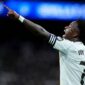 MADRID, SPAIN - DECEMBER 20: Vinicius Junior of Real Madrid CF gestures during the Spanish League, LaLiga EA Sports, football match played between Real Madrid and Sevilla FC at Bernabeu Stadium on December 20, 2025, in Madrid, Spain. (Photo By Oscar J. Barroso/Europa Press via Getty Images)