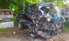 Pengemudi pick up tewas setelah tabrakan dengan truk di Rempung